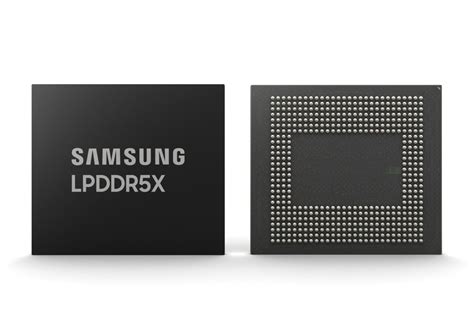 Samsung develops the industry's first LPDDR5X memory — 1.3X faster with ...