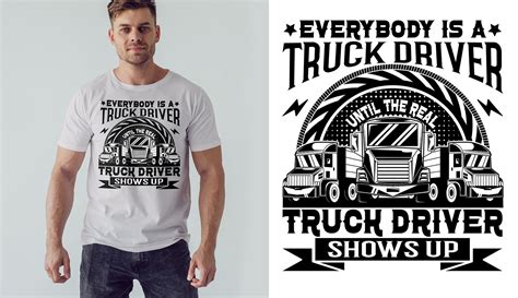 Truck Driver T-shirt Design on Behance