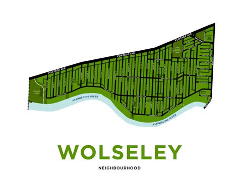 Wolseley Neighbourhood Map Print – Jelly Brothers