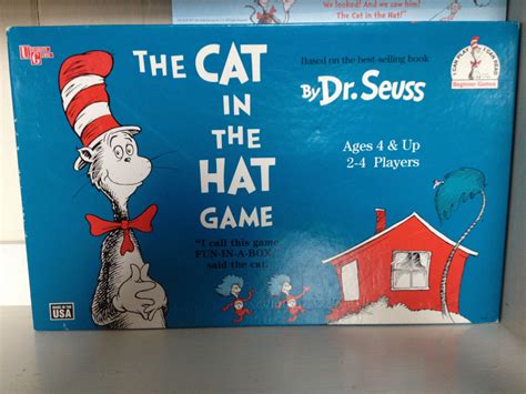 Cat in the hat game | Seuss, Classic childrens books, Board games