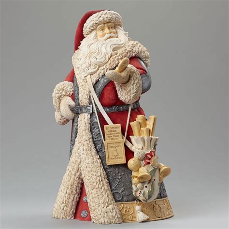 Santa Claus Figurines and Ceramic Collectibles