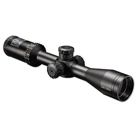 Bushnell 3-12x40mm .223/5.56 Riflescope Drop Zone BDC Reticle, Matte Black - AR931240 - Walmart ...