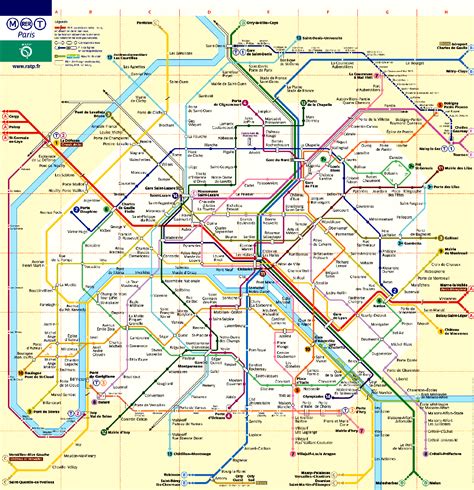 Plan Métro Gare Montparnasse