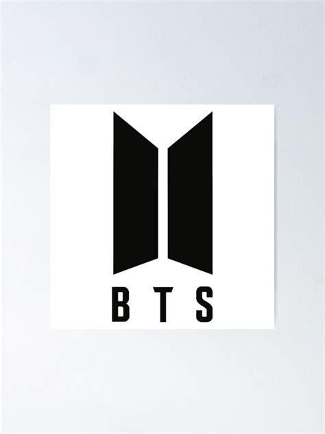 Póster «BTS LOGO MERCH KPOP» de mirtherey | Redbubble