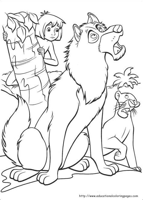 Jungle Cubs Coloring Pages - Inerletboo