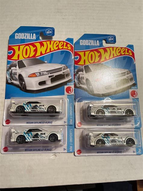 4- 2023 Hot Wheels Godzilla Nissan Skyline GT-R | #4628366043