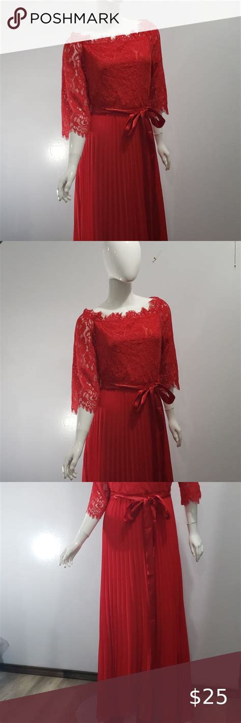 Gorgeous red pleated dress | Pleated dress, Dresses, Flowy dress long