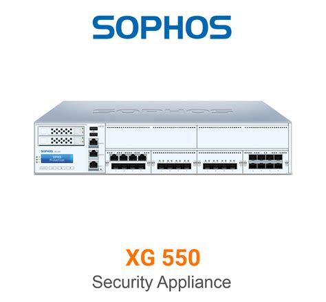 Sophos XG 550 Security Appliance (XG55T2HEUK) buy from your online systemhouse