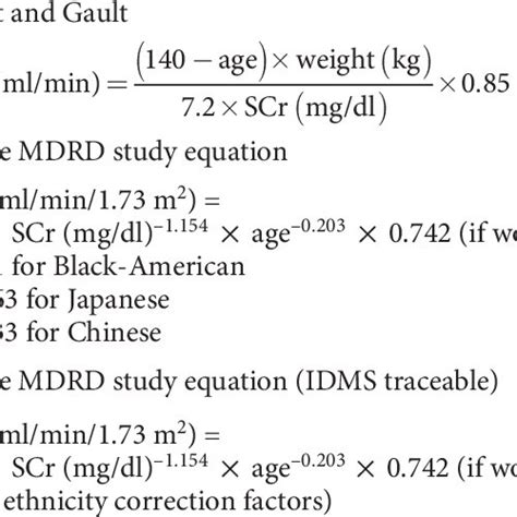 Steps and results of calibration of the MDRD study samples to ...