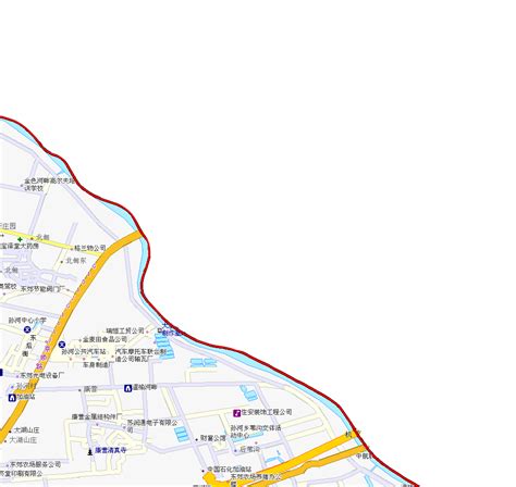 chaoyang district map,chaoyang street map