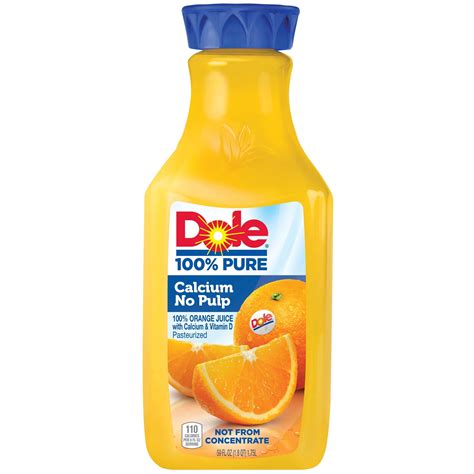 Dole Orange Juice Nutrition Facts | Besto Blog