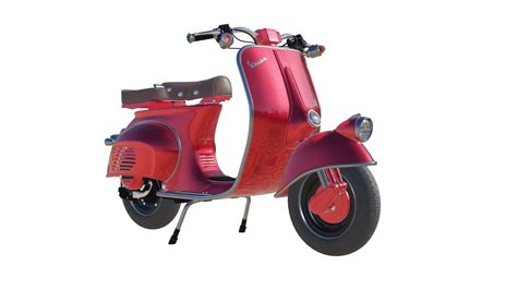 Vespa Scooter Model - TurboSquid 2131844