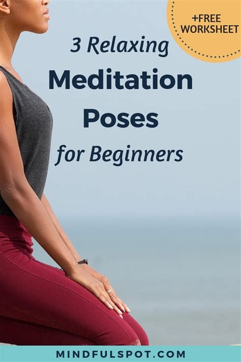 3 Relaxing Meditation Postures for Beginners – Mindful Spot ...