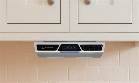 Under Cabinet Fm Radio Kitchen Counter Bluetooth Ilive