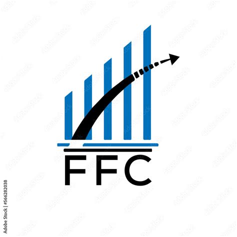 FFC letter logo. FFC blue image on white background. FFC vector logo ...