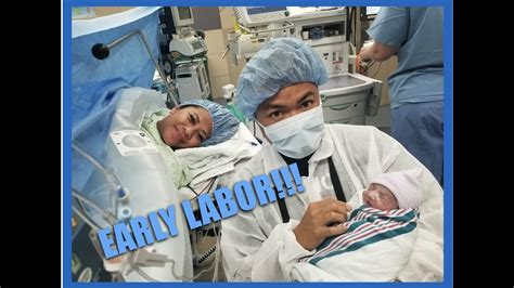 OUR BABY BORN @ 35 WEEKS | EARLY LABOR!! - YouTube