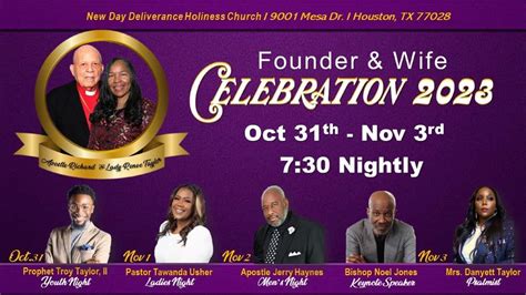 New Day Deliverance Holiness Church - Houston, Texas - Events