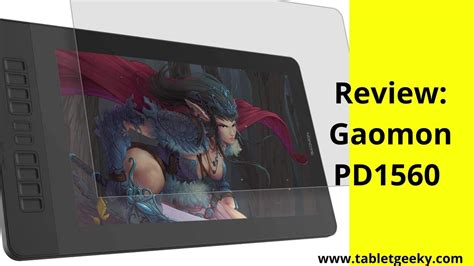 Gaomon PD1560 User Review- A Drawing Tablet with Big Display