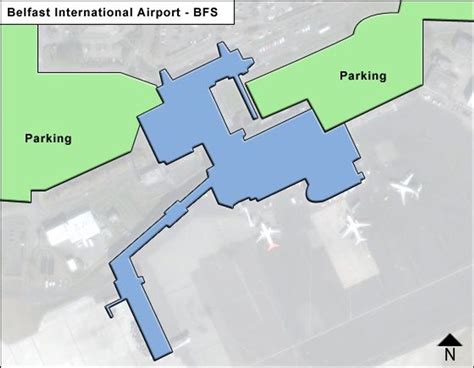 Belfast Airport Map | BFS Terminal Guide