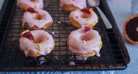 Baked Mochi Donuts With Blood Orange Gluten & Dairy Free @ Not Quite ...