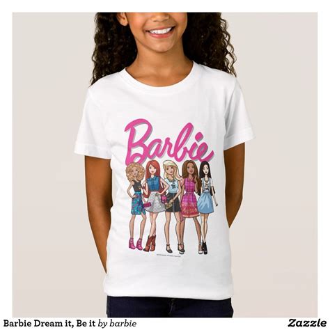 Barbie T-Shirts & T-Shirt Designs | Zazzle | Shirts for girls, Barbie ...