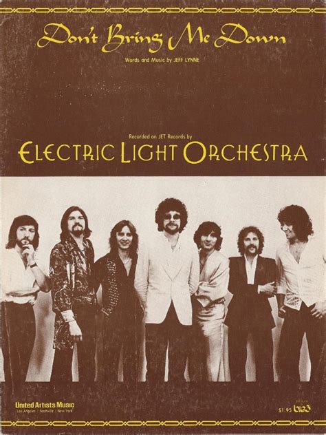 Jeff Lynne Song Database - Electric Light Orchestra - Don't Bring Me Down song analysis