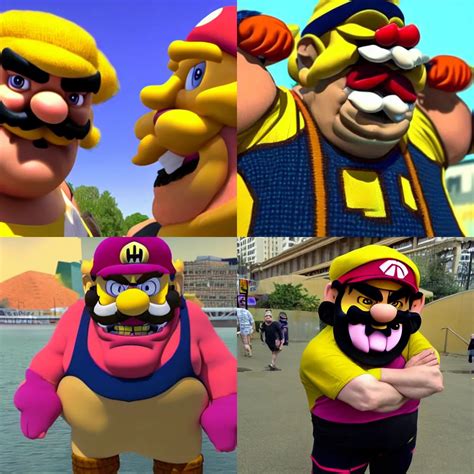 Wario as giga chad, ultra-realistic | Stable Diffusion | OpenArt