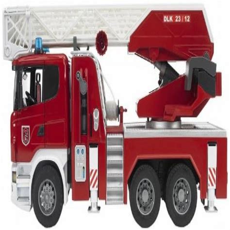 Bruder Scania R-Serie Fire Engine with Water Pump and L and S Module - Walmart.com