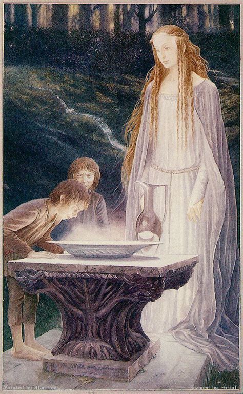 Galadriel’s Mirror [LOTR1] | John howe, Alan lee et Seigneur des anneaux