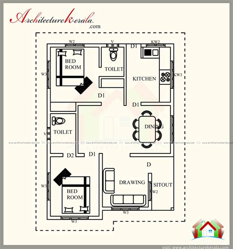 700 Sq Ft House Plans South Indian Style Top Concept 17+ House Plans ...