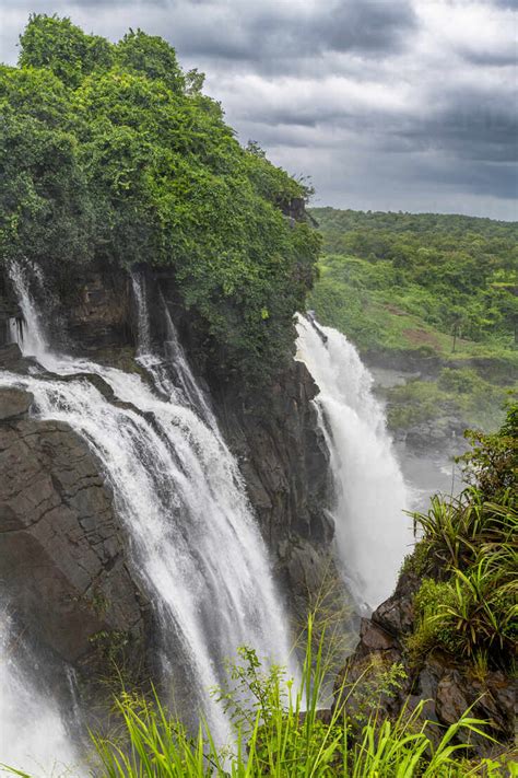 Roaring Boali Falls (Chutes de Boali), Central African Republic, Africa ...