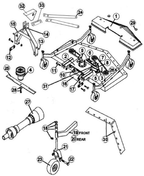 King Kutter Finish Mower RFM Flex Parts | Mower, Mower parts, Parts