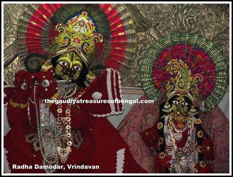 Radha Damodar temple, Vrindavan - All you need to Know - The Gaudiya Treasures of Bengal