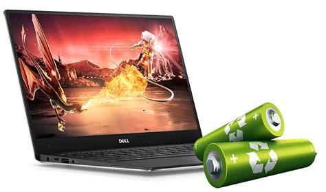 The new Dell XPS 13 (9360) offers an amazing battery life even with a ...