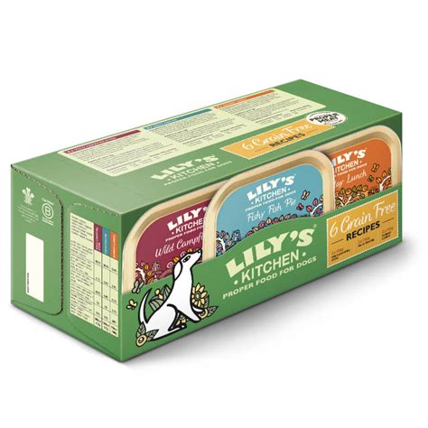 Lily's Kitchen Grain Free Dinners Multipack - 3 okusi - 6 x 150 g ...