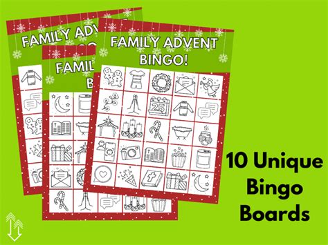 Family Advent Bingo – Deeper KidMin