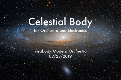 Celestial Body – RLCompositions