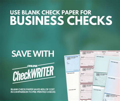 Business checks - Make professional checks instantly and print on ...