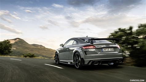 Audi TT RS Coupé Iconic Edition | 2023MY (Color: Nardo Grey) | Rear Three-Quarter