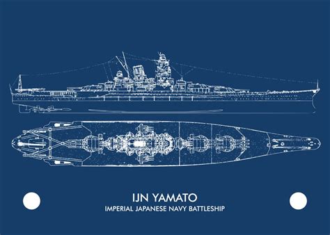 'IJN YAMATO JAPANESE NAVY' Poster by Atomic Chinook | Displate