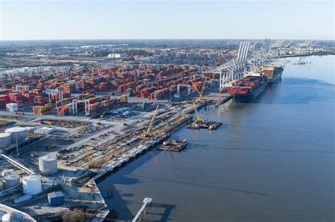 Port of Savannah Receives East Coast's Largest STS Cranes