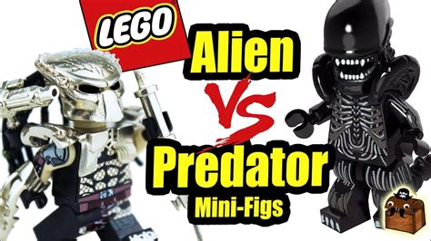 Alien vs Predator LEGO Custom Minifigures 2018 | Lego custom ...