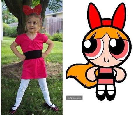 Superhero Blossom Costume for Girls