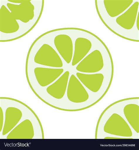 Lime seamless texture green pattern Royalty Free Vector