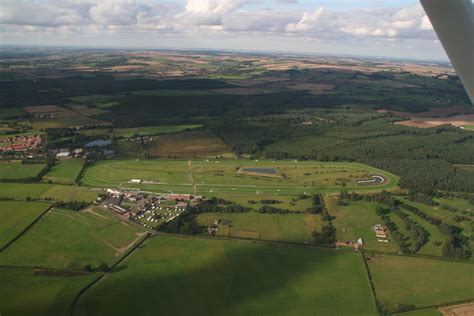 Market Rasen Racecourse (aerial) © Chris :: Geograph Britain and Ireland