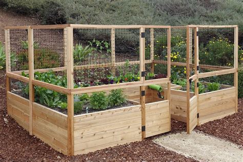 12’x8′ Complete Vegetable Garden Kit – Deer Proof – Gardens To Gro