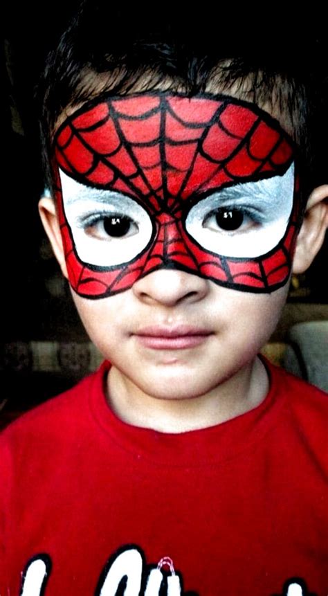 38 Spiderman Face Painting Ideas For Kids #Face #ideas #kids #painting ...