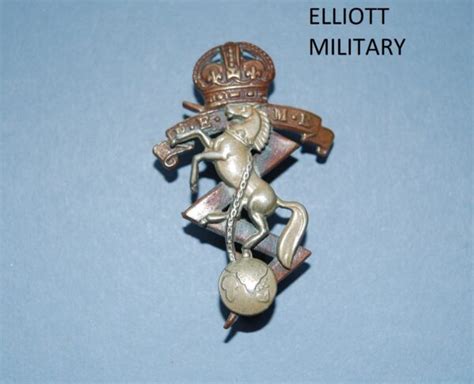 REME Officers Cap Badge (Kings Crown) - Elliott Military