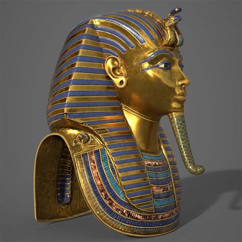 tutankhamun mask 3D model | Tutankhamun, Ancient egyptian art, Egyptian art