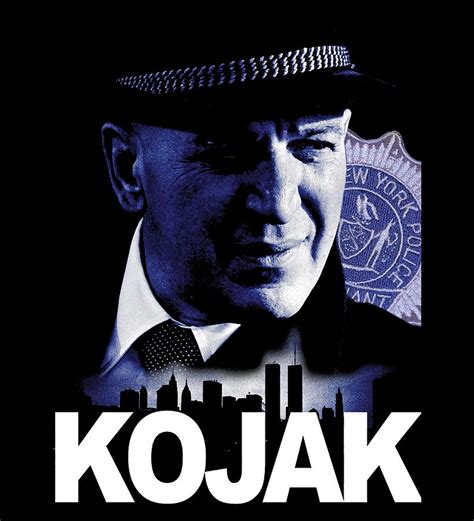 KOJAK 70s Retro TV Show Poster 80s Painting by Oliver David | Fine Art ...